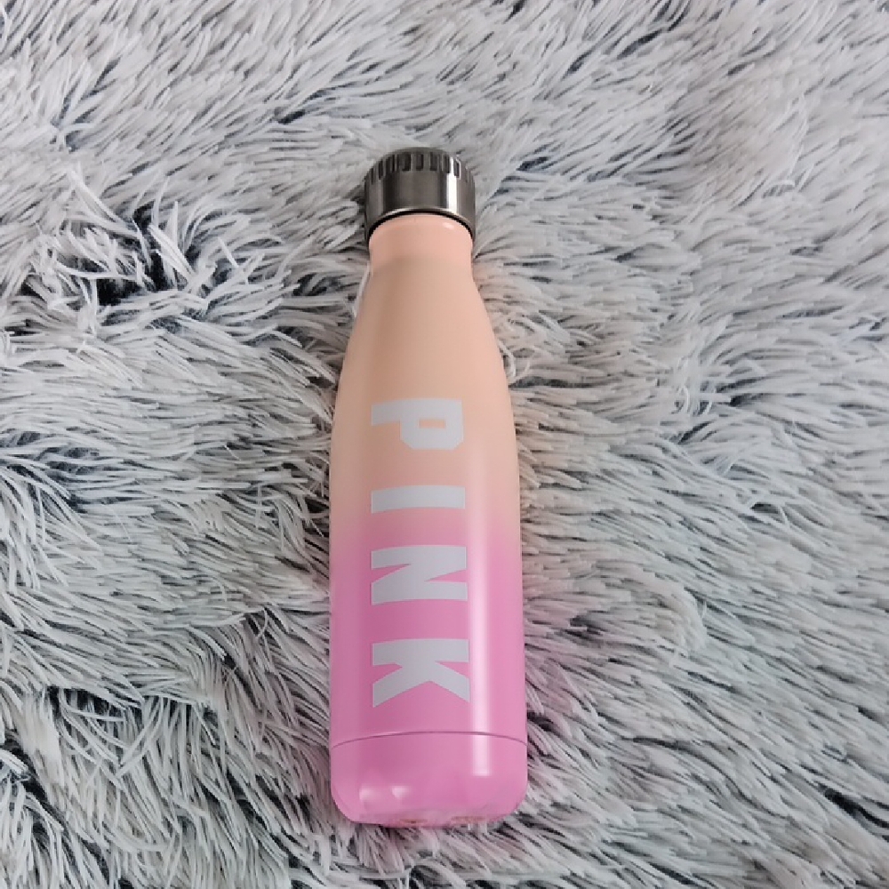PINK Victoria's Secret Pink and Peach Bottle